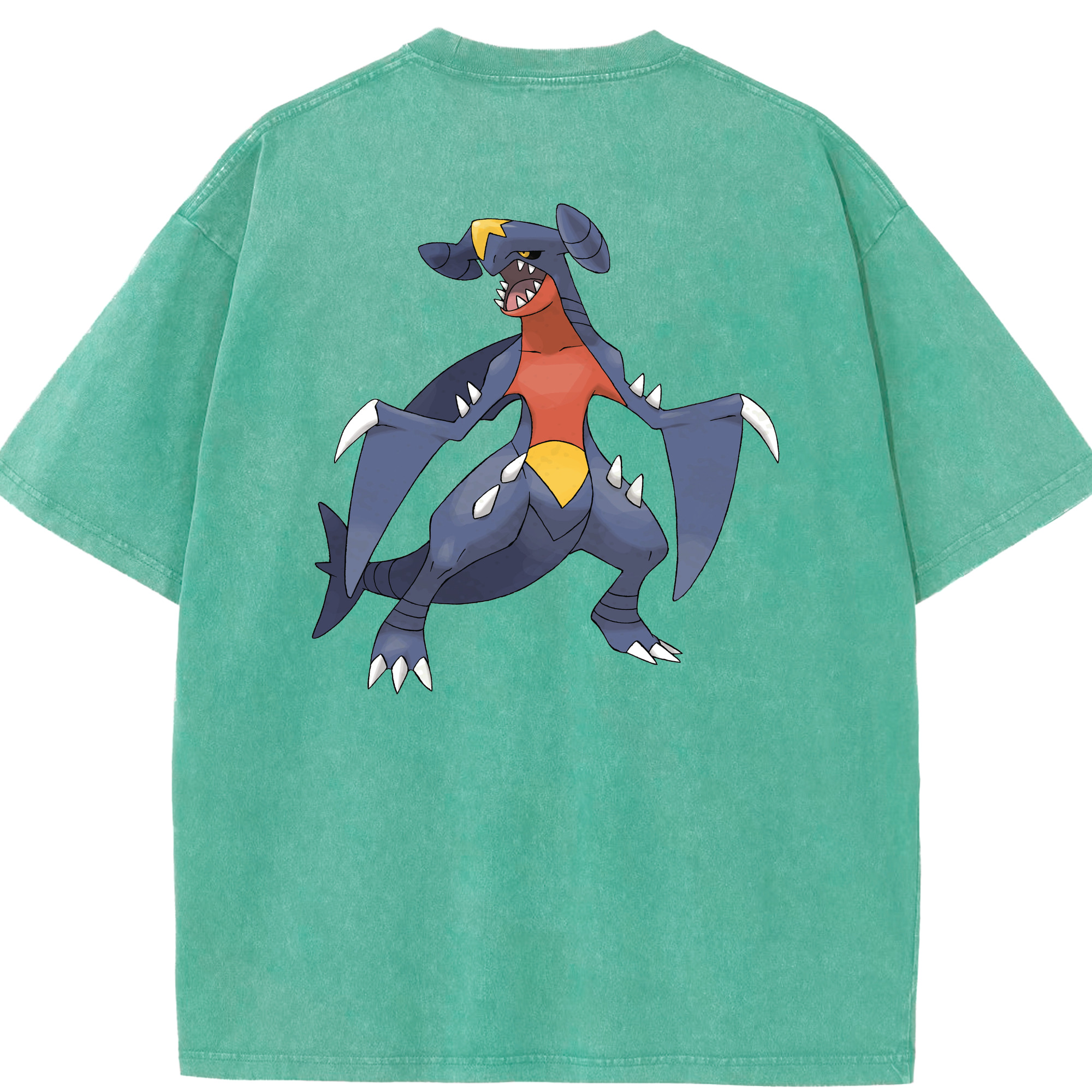 （画像用） ポケットモンスター Pokémon 綿100% ヴィンテージ風 半袖Tシャツ（背面プリント）